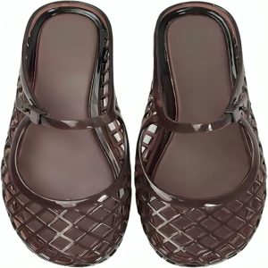 Flat Jelly Sandals for Women
